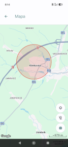 Test GPS trackeru MALA